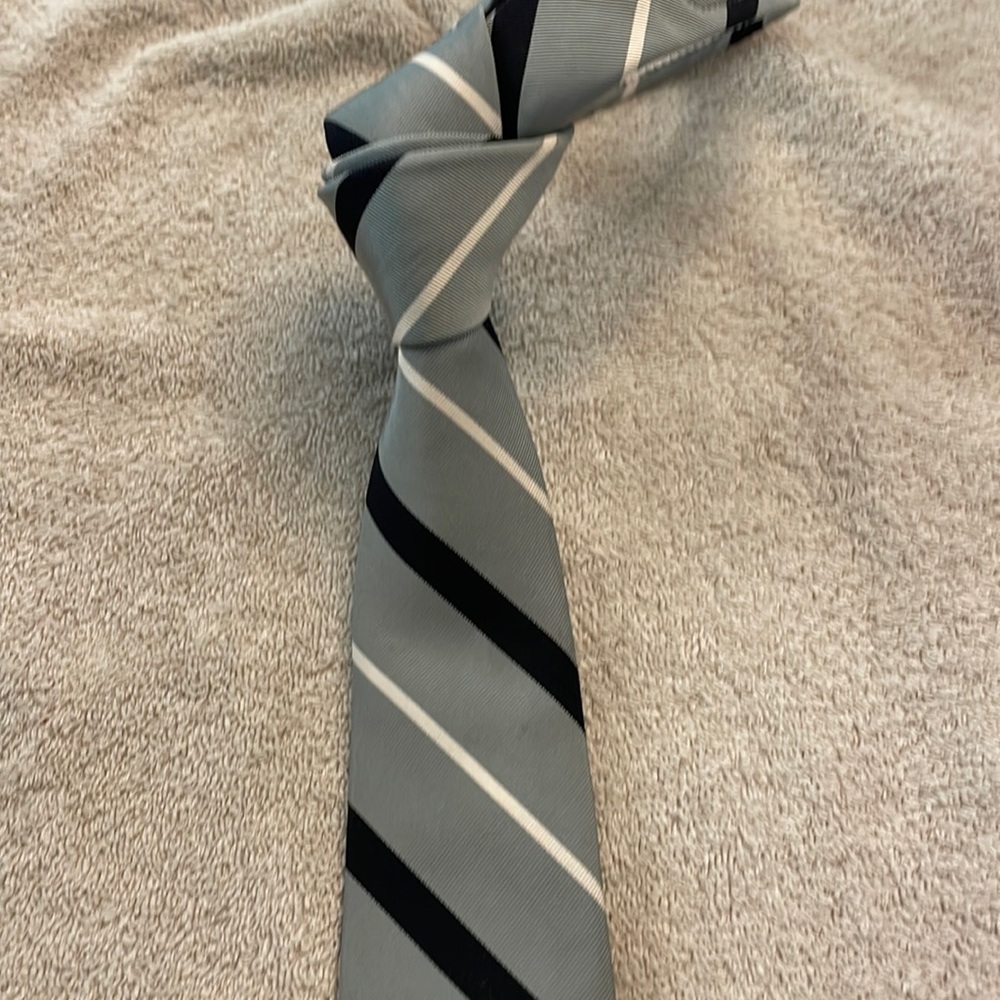 Brooks Brothers Black Fleece Blue/White rep tie.